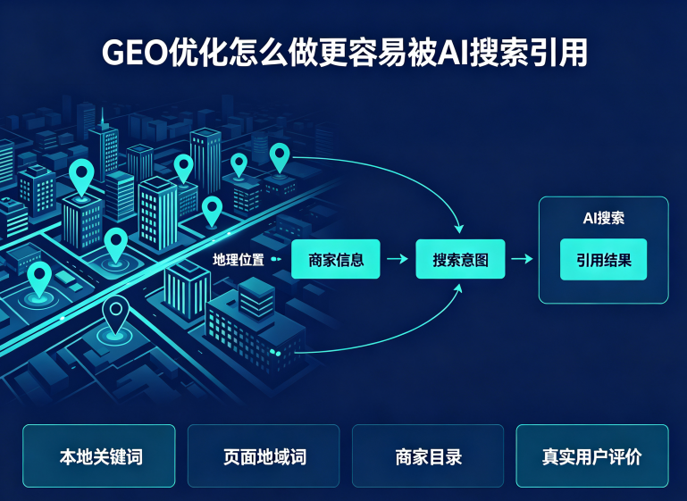 GEO优化怎么做更容易被AI搜索引用